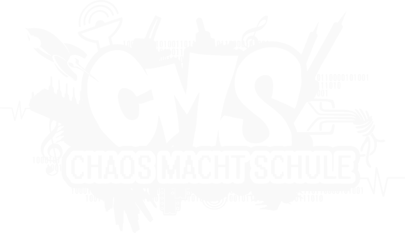 Logo der Initiative "Chaos macht Schule" des CCC e.V.
